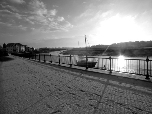 Wivenhoe in the snow