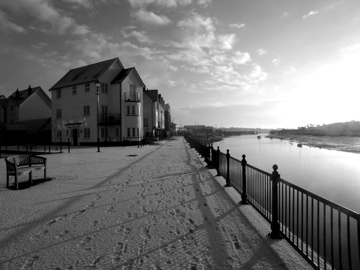 Wivenhoe in the snow