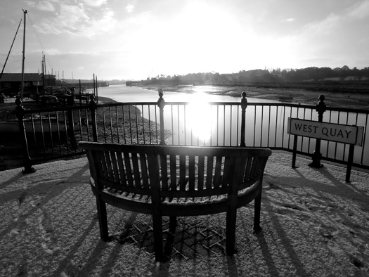Wivenhoe in the snow