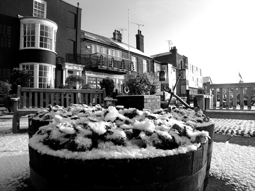Wivenhoe in the snow