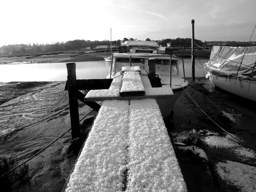 Wivenhoe in the snow