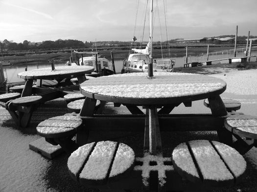 Wivenhoe in the snow