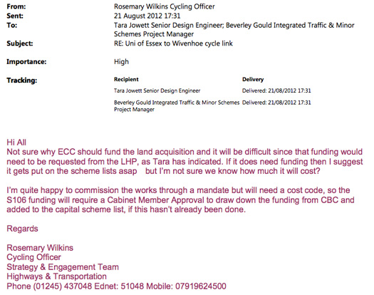 University of Essex Car Park FOI's