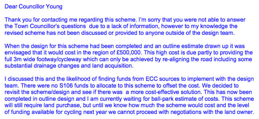 University of Essex Car Park FOI's