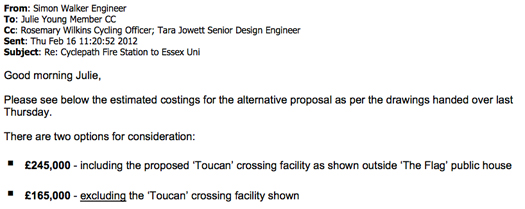 University of Essex Car Park FOI's