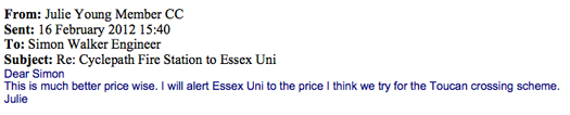 University of Essex Car Park FOI's