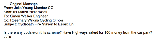 University of Essex Car Park FOI's