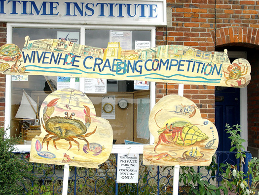 Wivenhoe Crabbing Competition