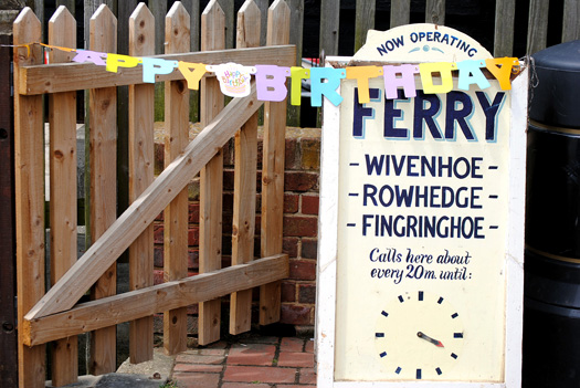 Wivenhoe Ferry celebrations