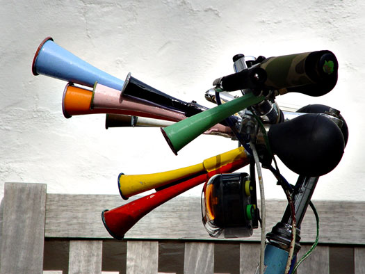 Multi-coloured Moulton, 31/07/09