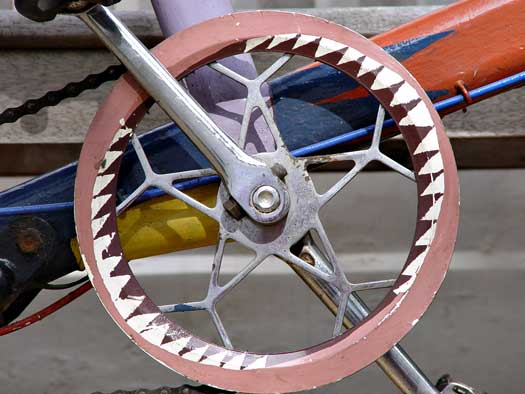 Multi-coloured Moulton, 31/07/09