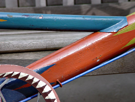 Multi-coloured Moulton, 31/07/09