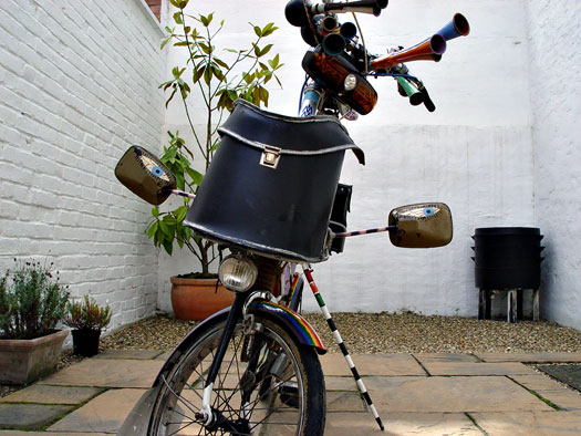 Multi-coloured Moulton, 31/07/09