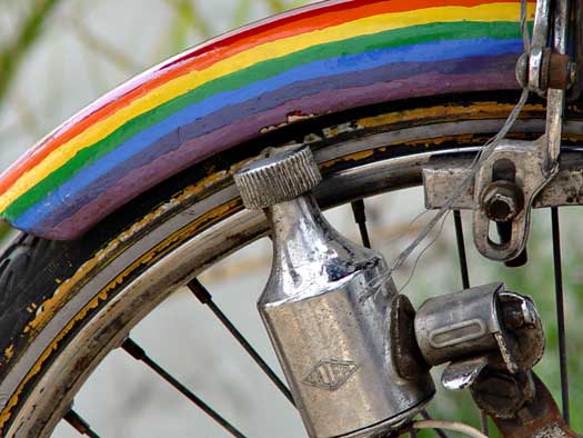 Multi-coloured Moulton, 31/07/09