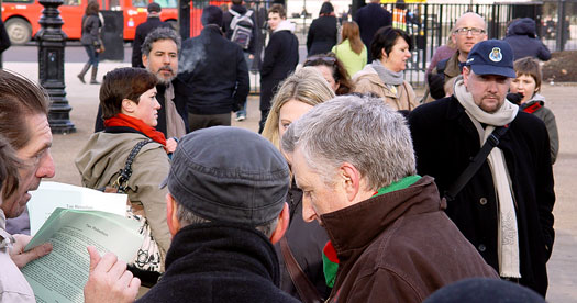 Billy Bragg, Speaker's Corner, 31/01/10